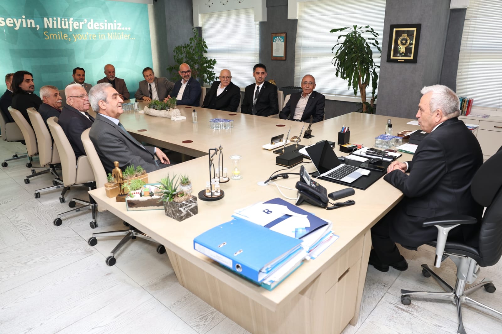 NİLÜFER BELEDİYE BŞK.ZİYARET 